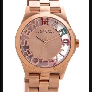 Marc Jacobs Women's Watch in Rose Gold with Colorful Accents